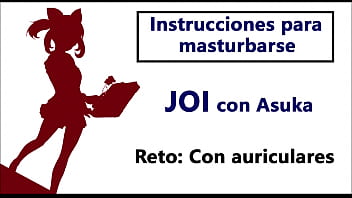 JOI IN SPANISH. Akane orders you how you should masturbate. Special challenge.
