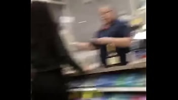 Black leggings buying booze