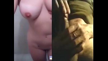 Japanese girl with big clit & heavy boobs on video call with his Indian boyfriend