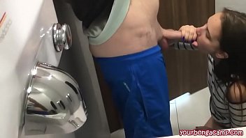 Extreme sex in the public toilet in the mall - REGISTER TO GET FREE TOKENS AT YOURBONGACAMS.COM