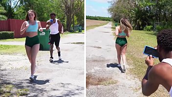 BANGBROS - y. Harley Jade Goes For A Jog & Someone s Her