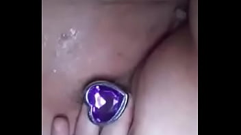 My purple butt plug