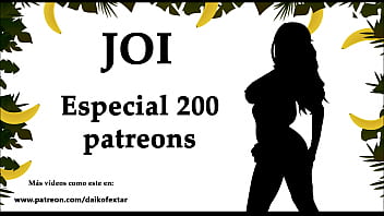 JOIスペシャル200パトレオン、200ラン。スペイン語の音声。