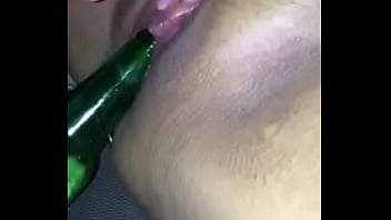 fucking the pussy with a bottle