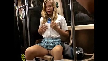 Blonde whore lets you fuck bus
