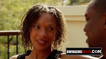 Black married couple is experiencing the swinger lifestyle for the first time.