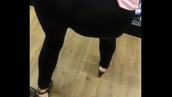 My wife transparent thong in the supermarket (I love the end of the video)