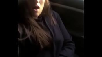 kelli masturbating in car 2