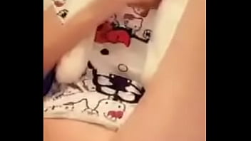 Hello Kitty teen pisses seductively