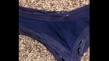 SIL panties out of overnight b.. Blue were dirty and white were clean