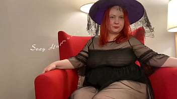 Sexy Halloween Witch Cums For You starring Kitty Milford