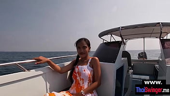I am living the dream Fucking my pretty Thai GF on a luxury yacht