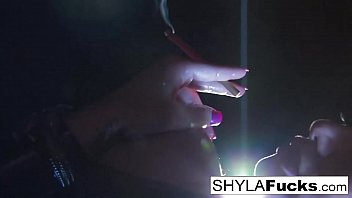 Sexy Shyla Stylez's Smoking Fetish