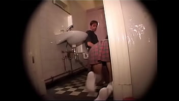 Skinny Girl Olga Drinks Pee In Toilet