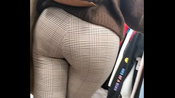 Big Booty Milf Let Me that ASS in the store