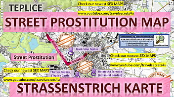テプリツェ、チェコ共和国、チェコ共和国、路上売春MAP。売春婦、コールガール