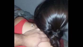 Young girl moaning a lot taking cock
