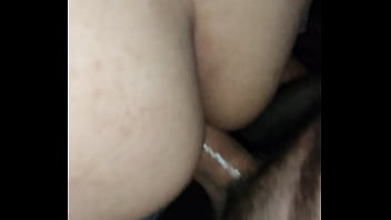 Girlfriend enjoying anal