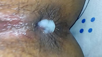 Fucking my step cousin second time anal creampie