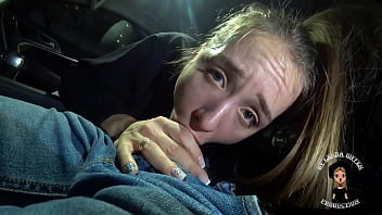 Girl Sucked Hard Dick Of A In A Car