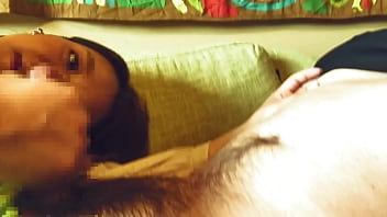 Half wife blames her husband for nipples and high-speed handjob mouth ejaculation before going to work in the morning