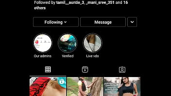 Esposa tâmil brahmin mostrando seu mamilo no instagram ao vivo - (id do instagram - @notygeetha)