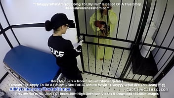 "TSAyyyy What Are You Doing To Lilly Hall" As TSA Agent Lilith Rose Strip Searches Lilly Hall Before Taking Her For Cavity Search By Doctor Tampa @BondageClinic.com