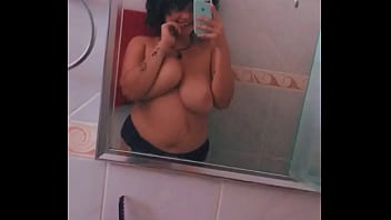 Hot girl showing her breasts on Instagram