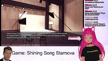 VTuber LewdNeko joue la chanson brillante Starnova Aki Route Part 5