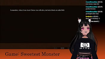 VTuber LewdNeko Plays Sweetest Monster Part 1
