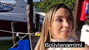 Crazy teddy licking my pussy infront of the mexican sailors??? Watch it on bolivianamimi.tv