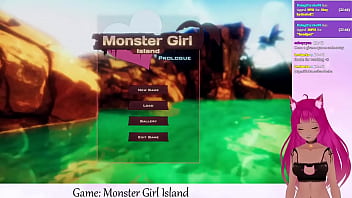 VTuber LewdNeko Plays Monster Girl Island Part 1