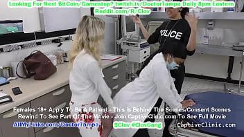 Полиция кампуса $CLOV Эпизод 43: Арестована тусовщица-блондинка и раздета полиция кампуса колледжа @BondageClinic.com Стейси Шепард, Рэйвен Роуг, доктор Тампа @BondageClinic.com