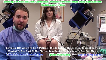 $CLOV Guante como Doctor Tampa mientras experimenta con conejillos de indias humanos como Sophia Valentina @Doctor-Tampa.com