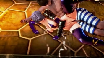Isabella Ivy Valentine Soul calibur cosplay game girl hentai having sex with man in sexy gameplay video