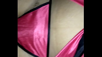 Sathiboudi Show boobs with pink bikini dress