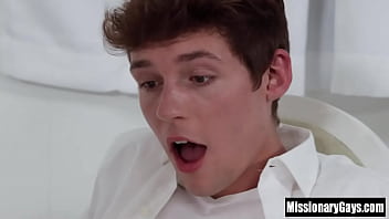 Young gay licked and fucked by mormon pastor