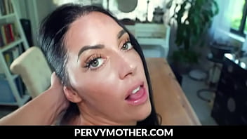 PervyMother.com ⏩ Stepmom Caught her Boy Watching Porn instead Stuying Maths - Lilith Morningstar