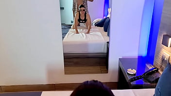 What their wives do in the Gym, Training with Isis MILF and Hotwife at the Blue Sapphire motel