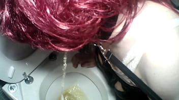 Slut Transvestite Bitch Humiliated With Her Head In The Toilet