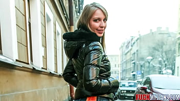 Blonde tschechische Touristenabholung und Hardcore-Analfick