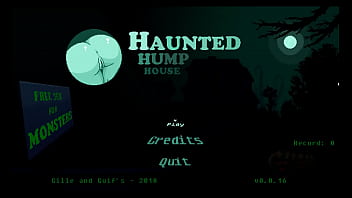 Haunted Hump House [PornPlay Halloween Hentai game] Ep.1 Ghost chassant la fille monstre cum futa