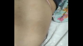 Showing My Wife Lying With Panties On