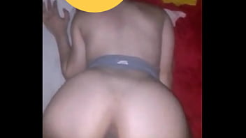 See how my unfaithful friend takes advantage of the fact that her wey left to move her huge ass to skewer my cock