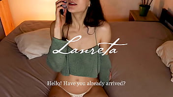 Blowjob isn't Cheating! Wife Sucks Friend's Dick While Talking On The Phone - Amateur Lanreta