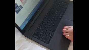 foot fetish, beautiful woman works with small size feet and shows her beautiful closed pink pussy