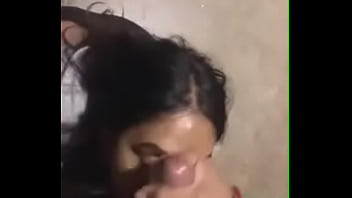 Indian girlfriend hot blowjob