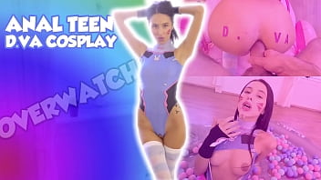 Anal Teen est ravagé DVA cosplay Double gode Flexible Teen - Bande-annonce # 03 Alyssa Bounty
