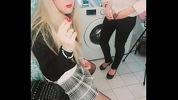 Sissy slave fucked by her Mistress