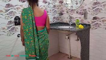 Everbest vidéo de sexe xxx maison indienne en sari vert
